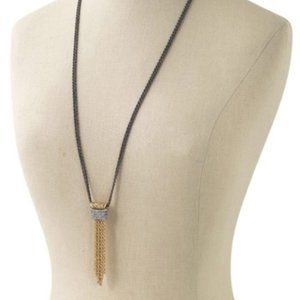 Stella & Dot Windsor Tassel Necklace